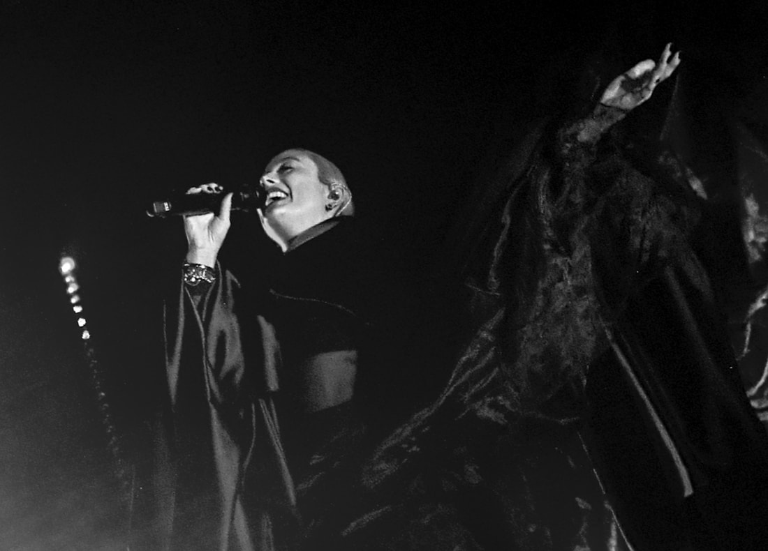 HAYLA performing live on stage